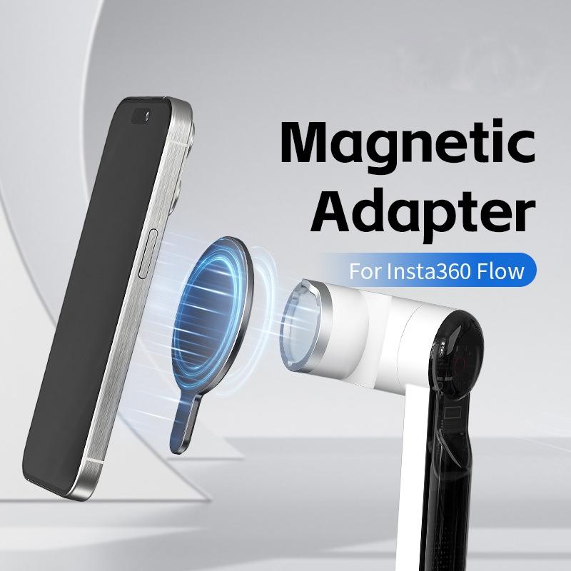 Insta360 Flow Magnetic Adapter for Amagisn Gimbal - Magsafe Compatible 7