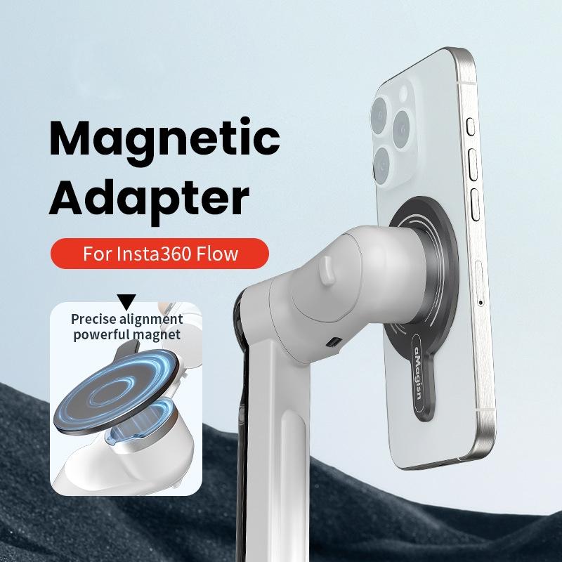 Insta360 Flow Magnetic Adapter for Amagisn Gimbal - Magsafe Compatible 14