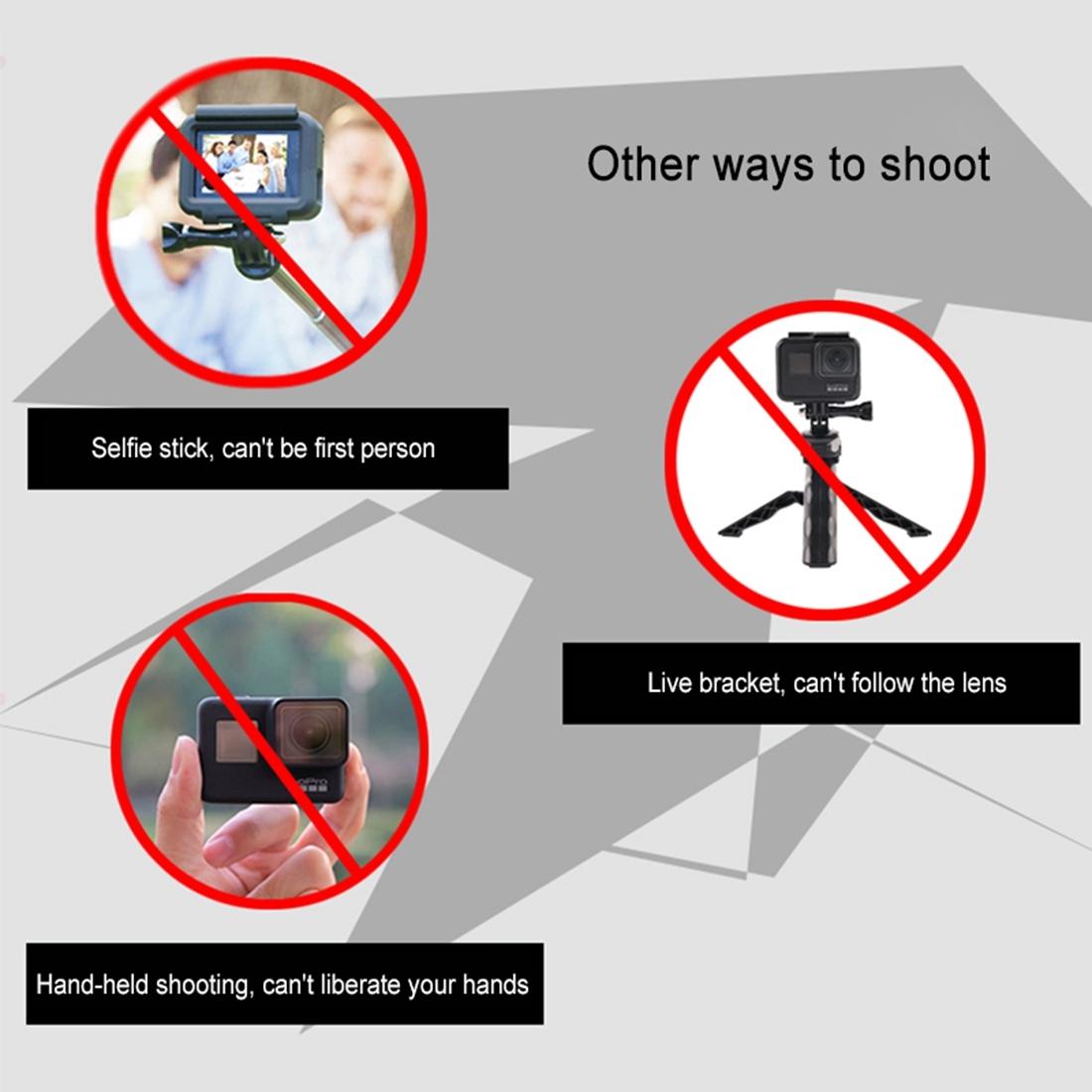 Fixed Neck Shooting Bracket for Gopro Hero12 Camera 9