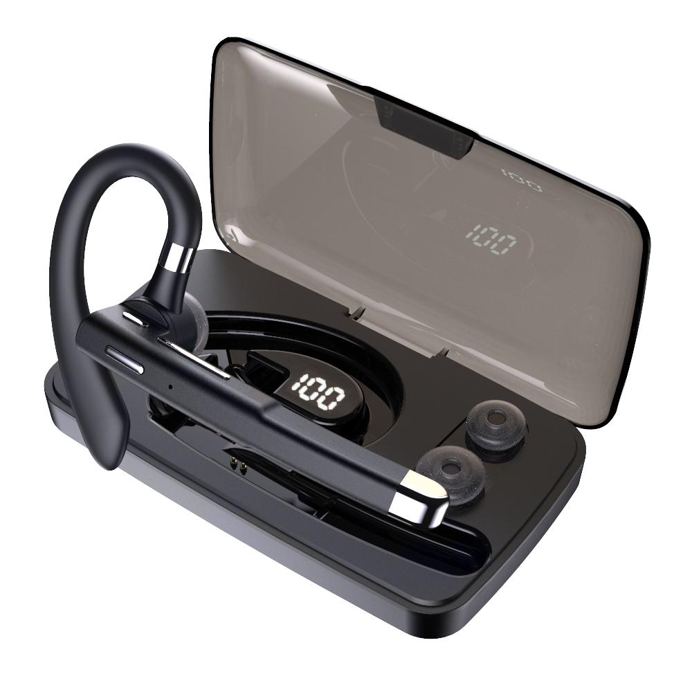 Rotatable Bluetooth Earphone with Charging Box & Digital Display 4