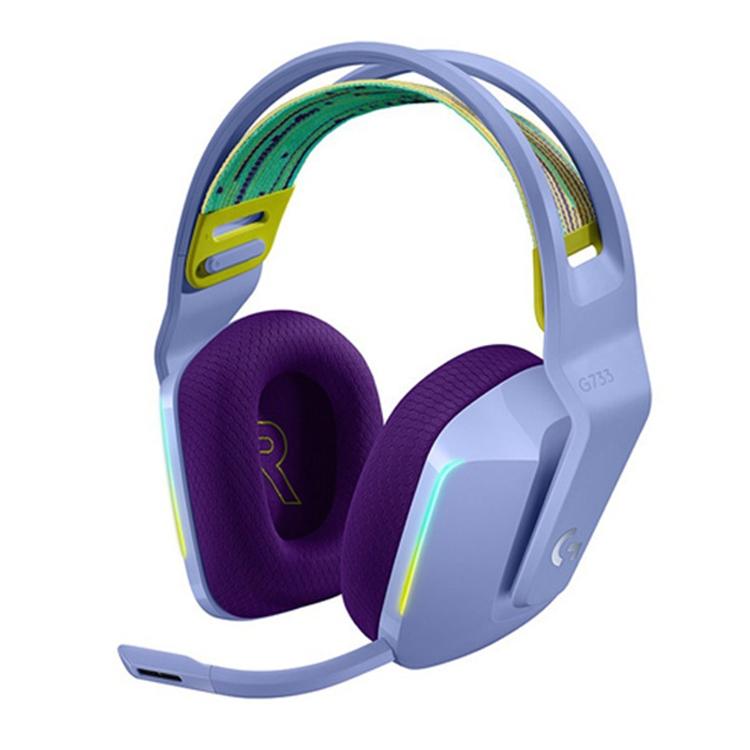 Wireless Rgb Gaming Headset With Light Speed - Silver 13