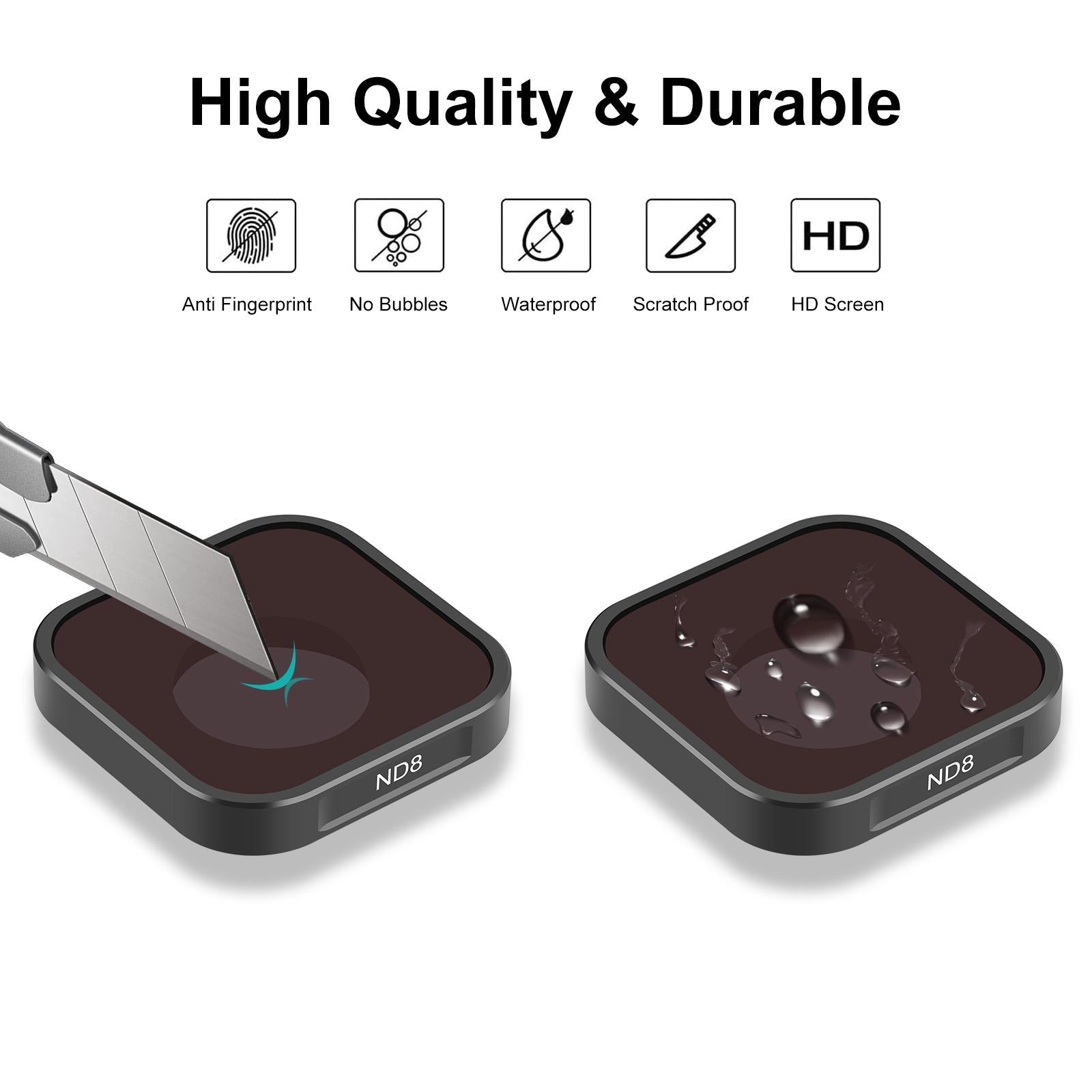 Action Camera Lens Filter for Gopro Hero12/11/10/9 4