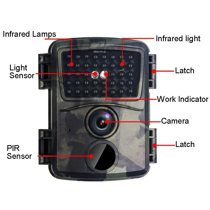 20mp 1080p Infrared Cameras with 38 Ir Lamps for Hd Monitoring 8