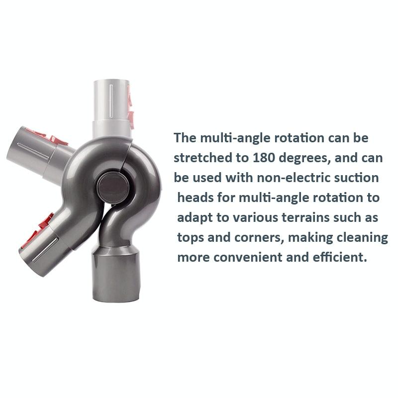 Top Adapter for Dyson V7 / V8 / V10 / V11 / V15 Steering Elbow Hose 6