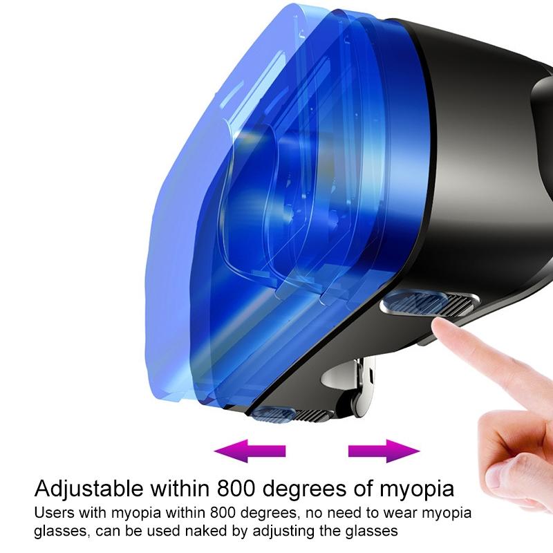 3d Vr Glasses for Mobile Phones - Blu-ray Coated Lenses 4