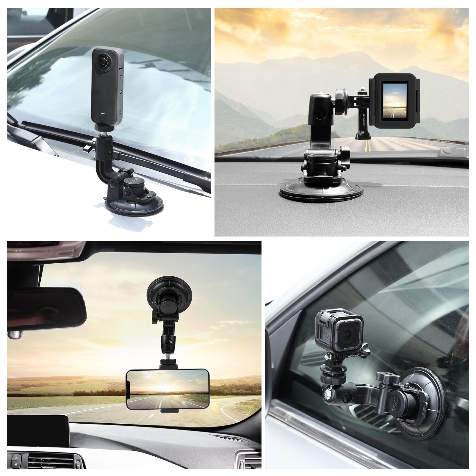 Universal Car Phone Mount with Suction Cup and Tripod Adapter 8