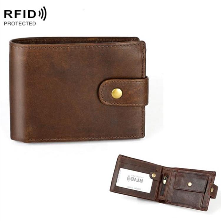 Leather Rfid Blocking Card Wallet - Multi Bit 3