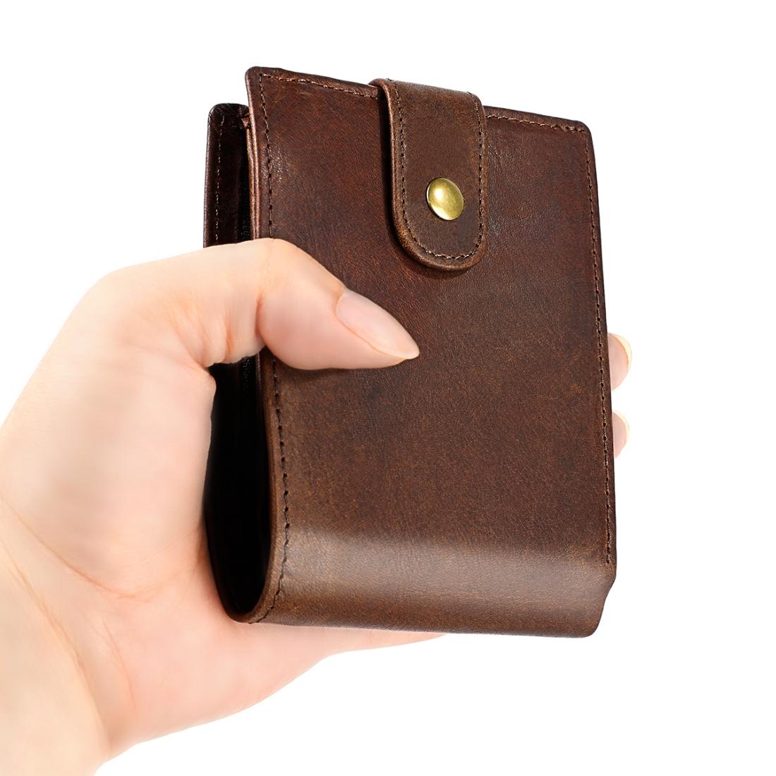 Leather Rfid Blocking Card Wallet - Multi Bit 4