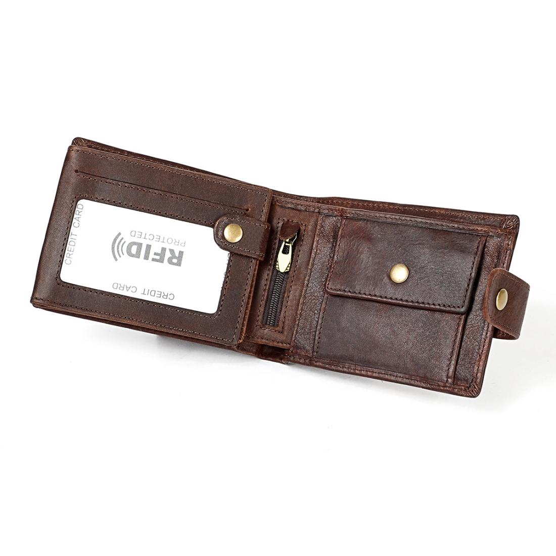 Leather Rfid Blocking Card Wallet - Multi Bit 5