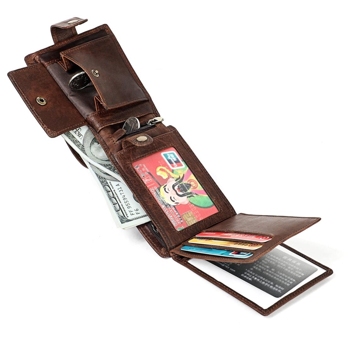 Leather Rfid Blocking Card Wallet - Multi Bit 7