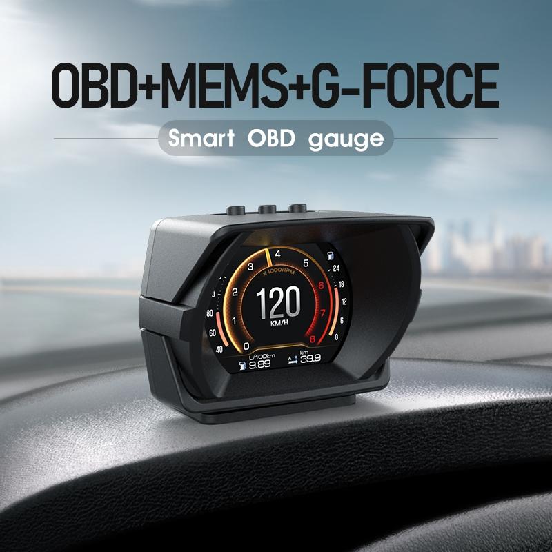 2.8 Inch Obdii + Mems Head Up Display System For A450 Cars 3
