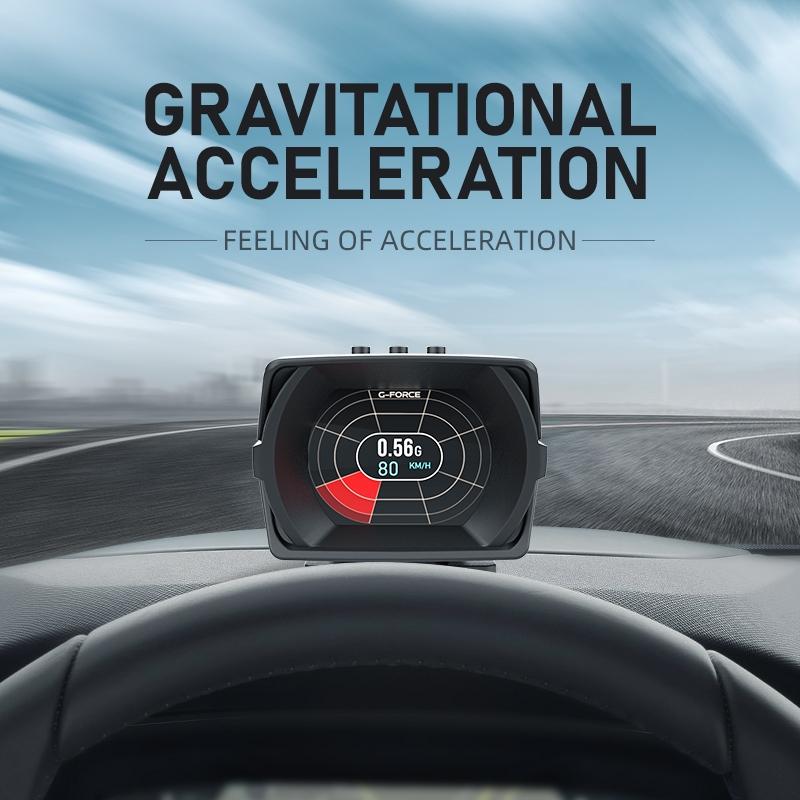 2.8 Inch Obdii + Mems Head Up Display System For A450 Cars 6