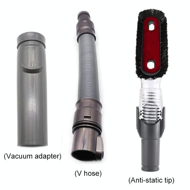 3-in-1 Bendable Anti-static Suction Head Kit for Dyson V6 / Dc Vacuum 3