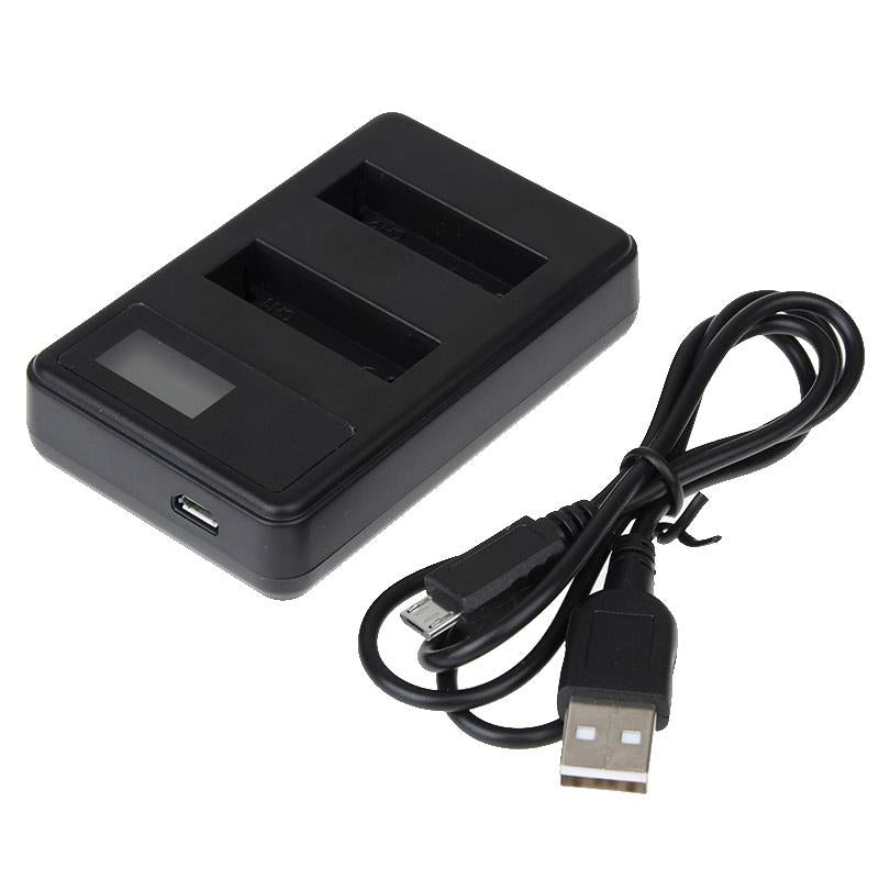 Gopro Hero4 Charger with Dual Batteries and Lcd Screen 7