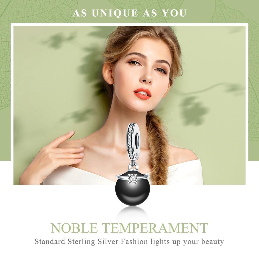 925 Sterling Silver Pearl Pendant For Diy Bracelets & Necklaces 4