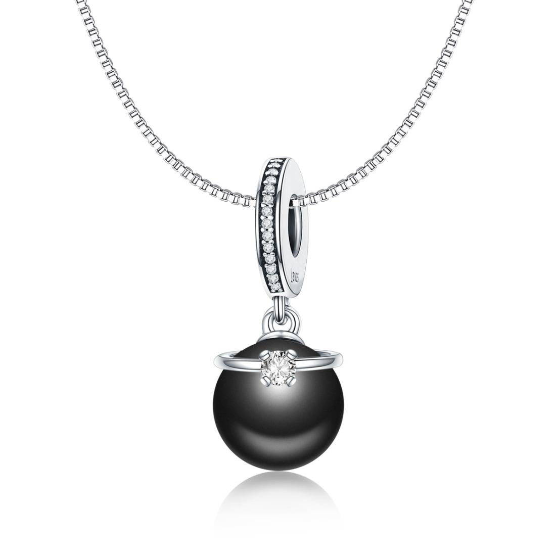 925 Sterling Silver Pearl Pendant For Diy Bracelets & Necklaces 6