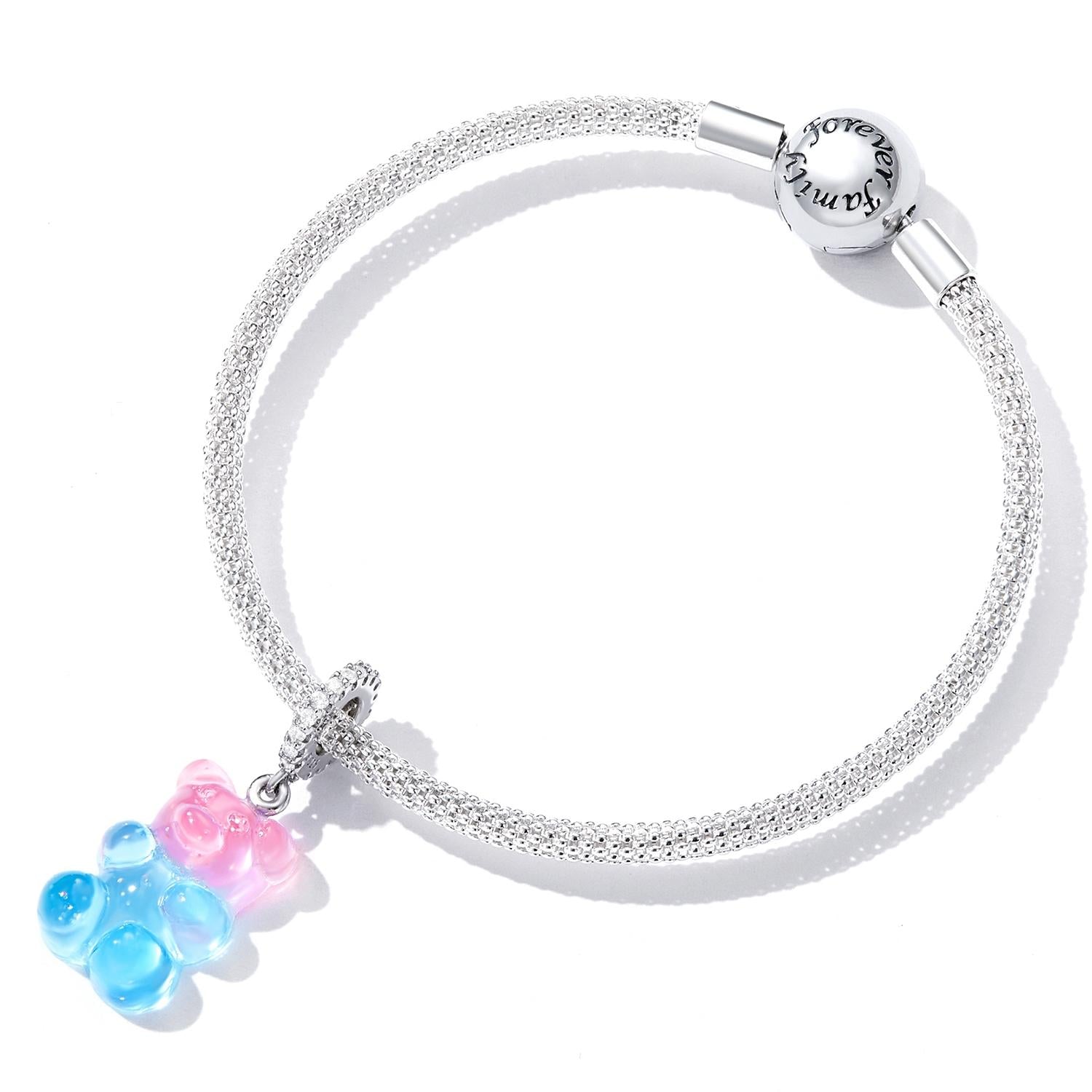 925 Sterling Silver Bear Charm For Bracelet Or Necklace 7