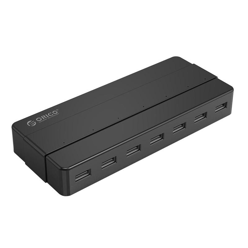 7-Port Usb 2.0 Desktop Hub With Power Adapter 3