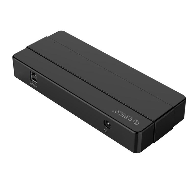 7-Port Usb 2.0 Desktop Hub With Power Adapter 6