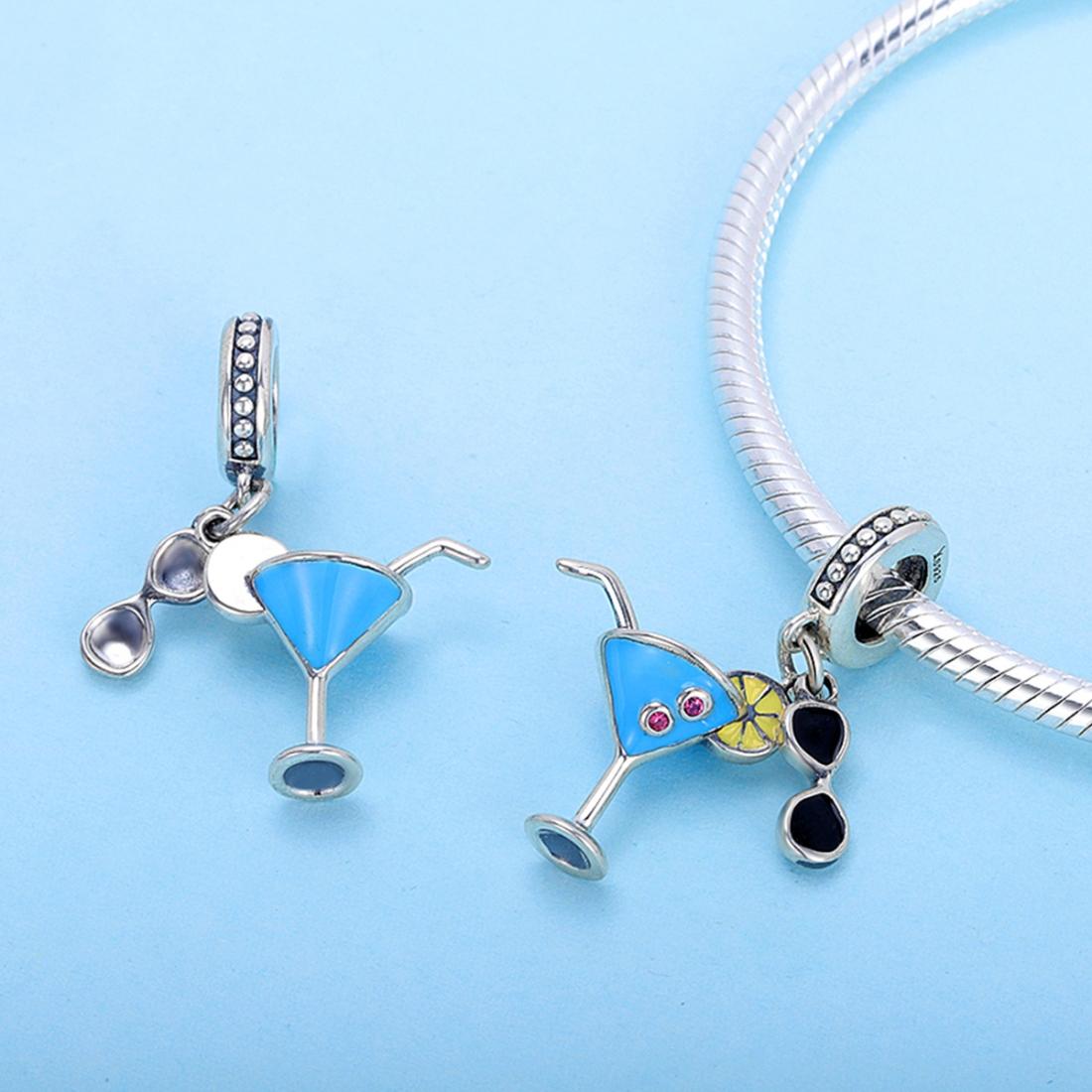 925 Sterling Silver Summer Beaded Bracelet For Women 6