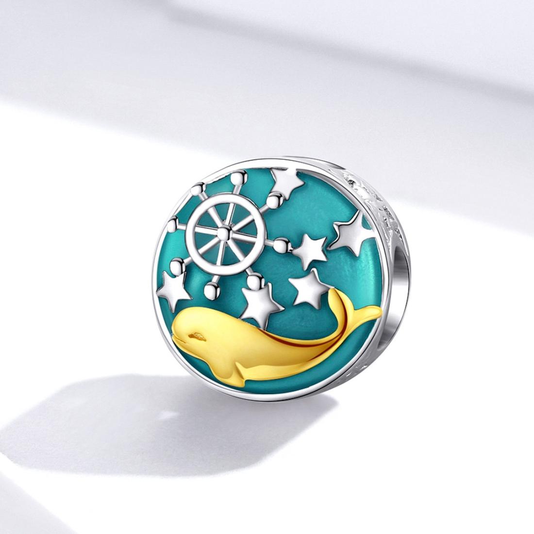 925 Sterling Silver Whale Star Beads For Diy Bracelets & Necklaces 3
