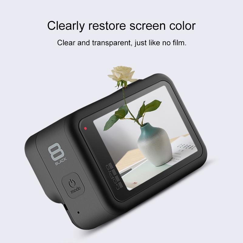 Protective Film and Screen Protector for Gopro Hero8 Camera Lens and Lcd Display 6