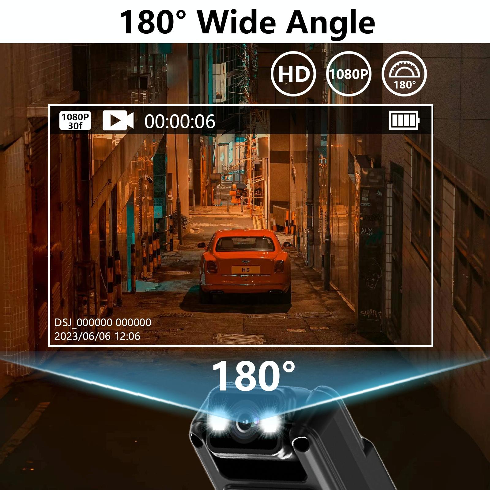 Outdoor Sports Night Vision Camera With 180 Degree Rotation For Video Recording 4