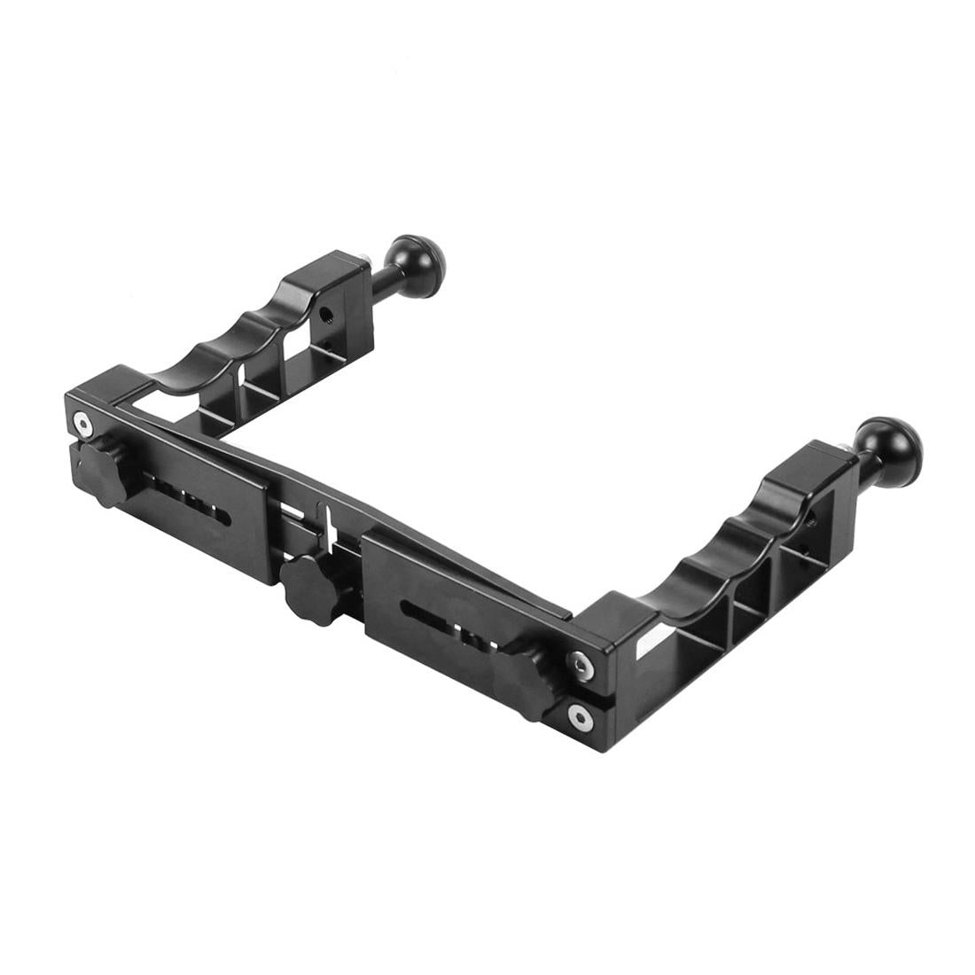 Upgraded Dual Handheld Diving Arm for Underwater Photography 3