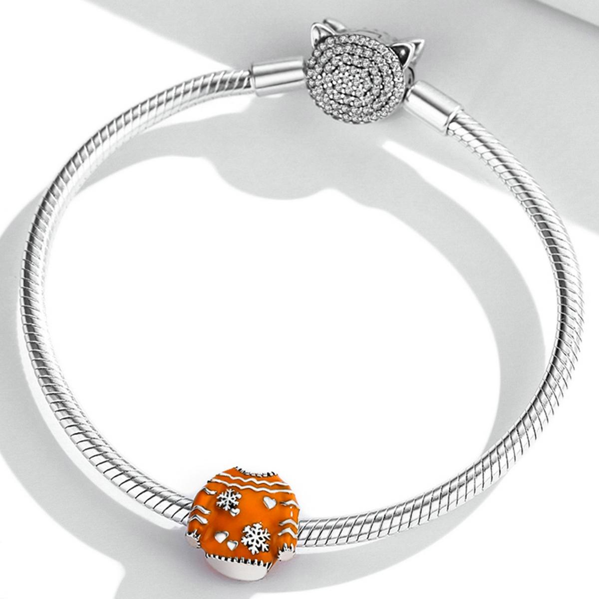 925 Sterling Silver Sweater Bead Bracelet / Necklace Accessory 7