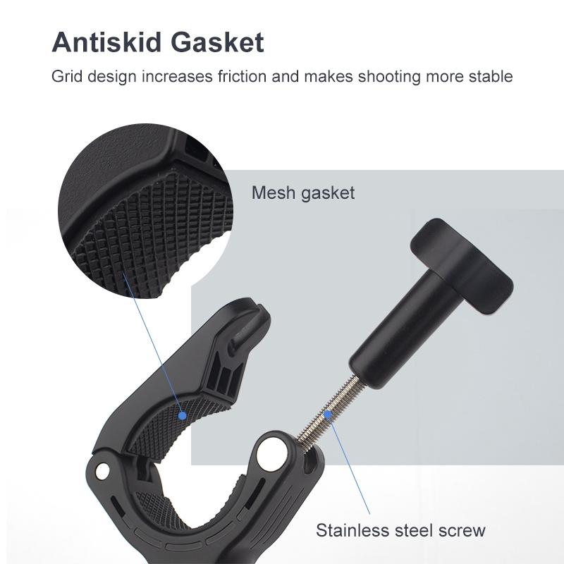 Universal Phone Mount for Handlebars with Clamp and Screw 4