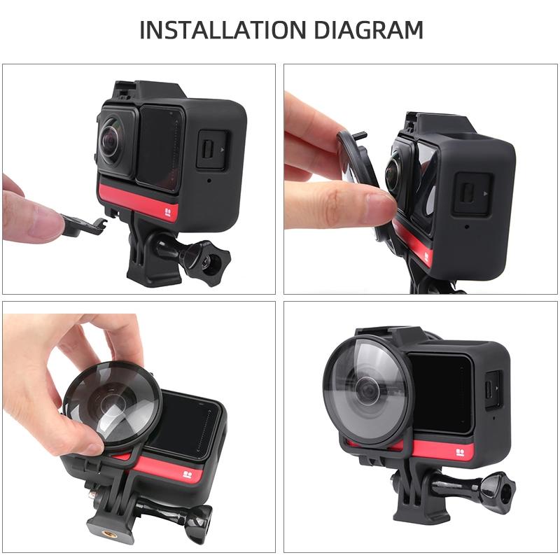 Protective Lens for Insta360 one r Twin Edition 3