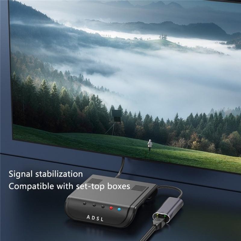 Usb Type-C Gigabit Hub Adapter For Laptop / Tablet / Phone 8