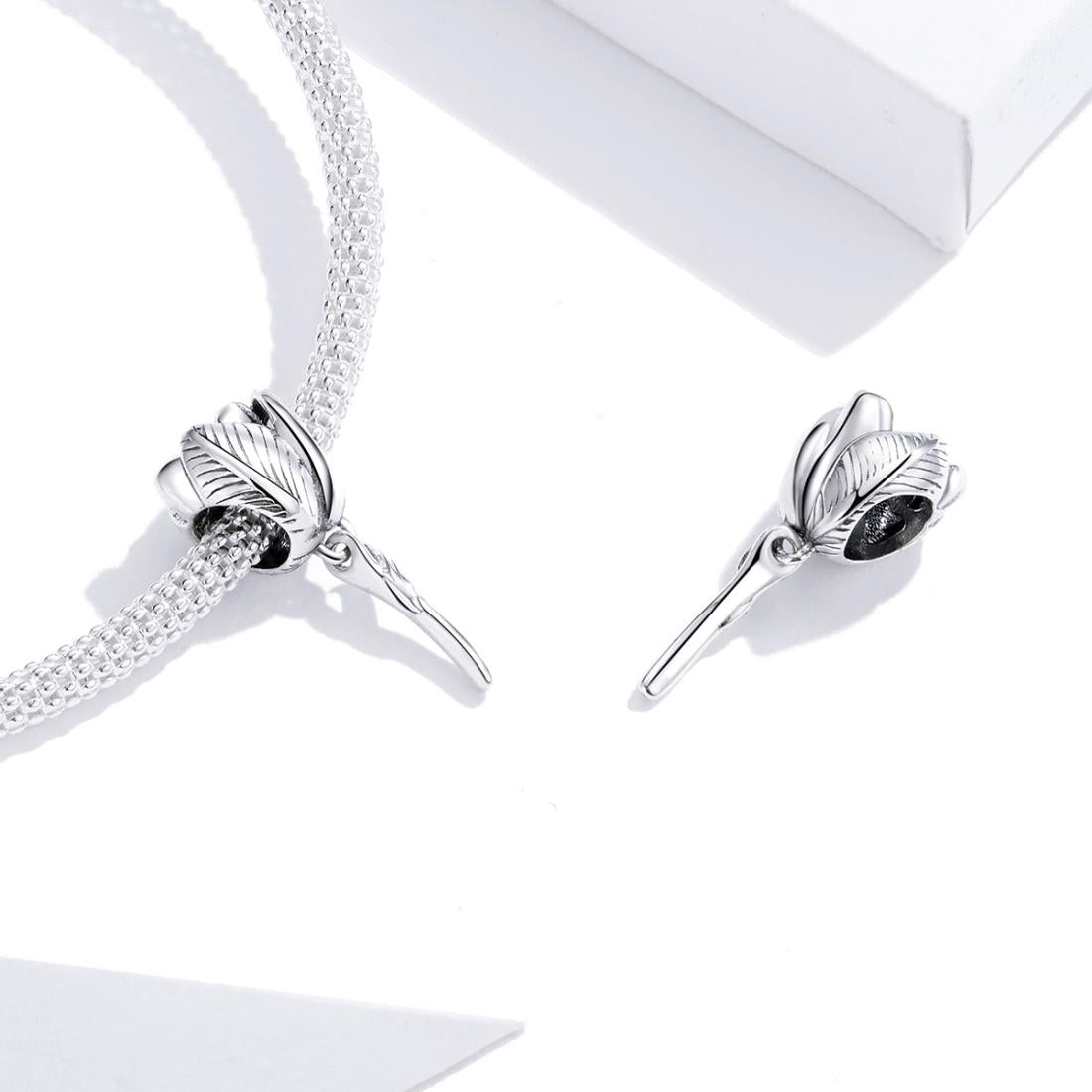 925 Sterling Silver Tulip Beads For Diy Bracelets & Necklaces 7