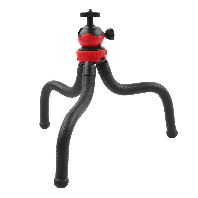 Flexible Mini Octopus Tripod with Phone Clamp for Iphone Galaxy Huawei Gopro 3