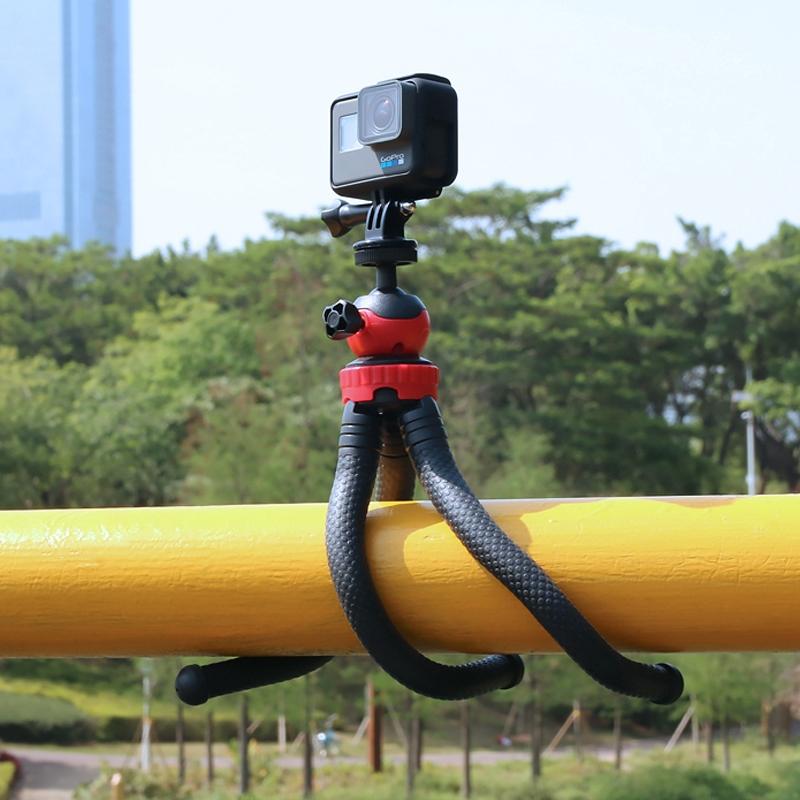 Flexible Mini Octopus Tripod with Phone Clamp for Iphone Galaxy Huawei Gopro 11