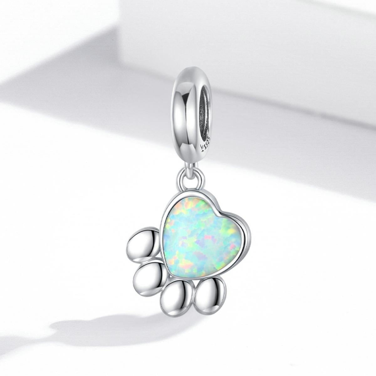 925 Sterling Silver Opal Bead Bracelet & Necklace Set 3