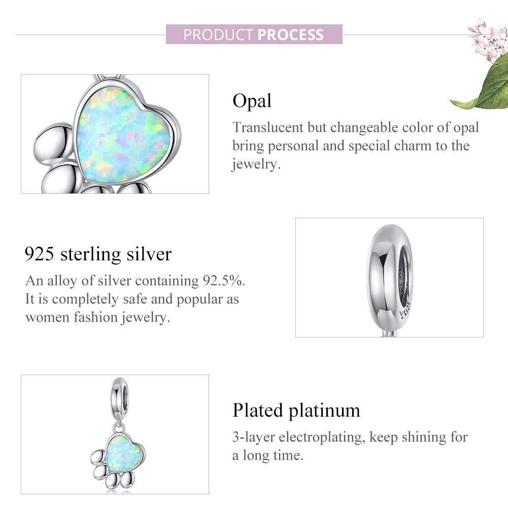 925 Sterling Silver Opal Bead Bracelet & Necklace Set 5