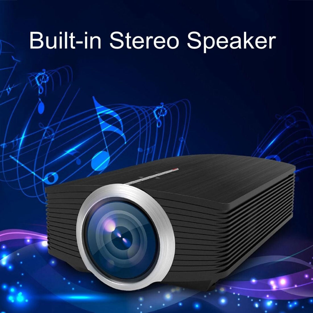 1200 Lux Led Projector For Home Theater - Hdmi Vga Av Tf Usb 14