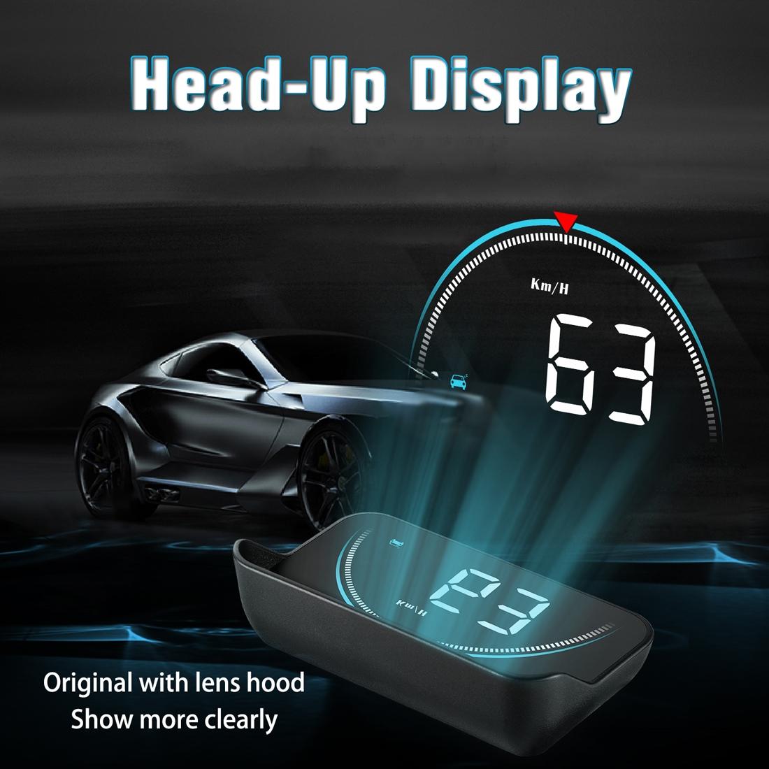 Universal Car Obd2 Hud 3.5 Inch Vehicle Head Up Display 3