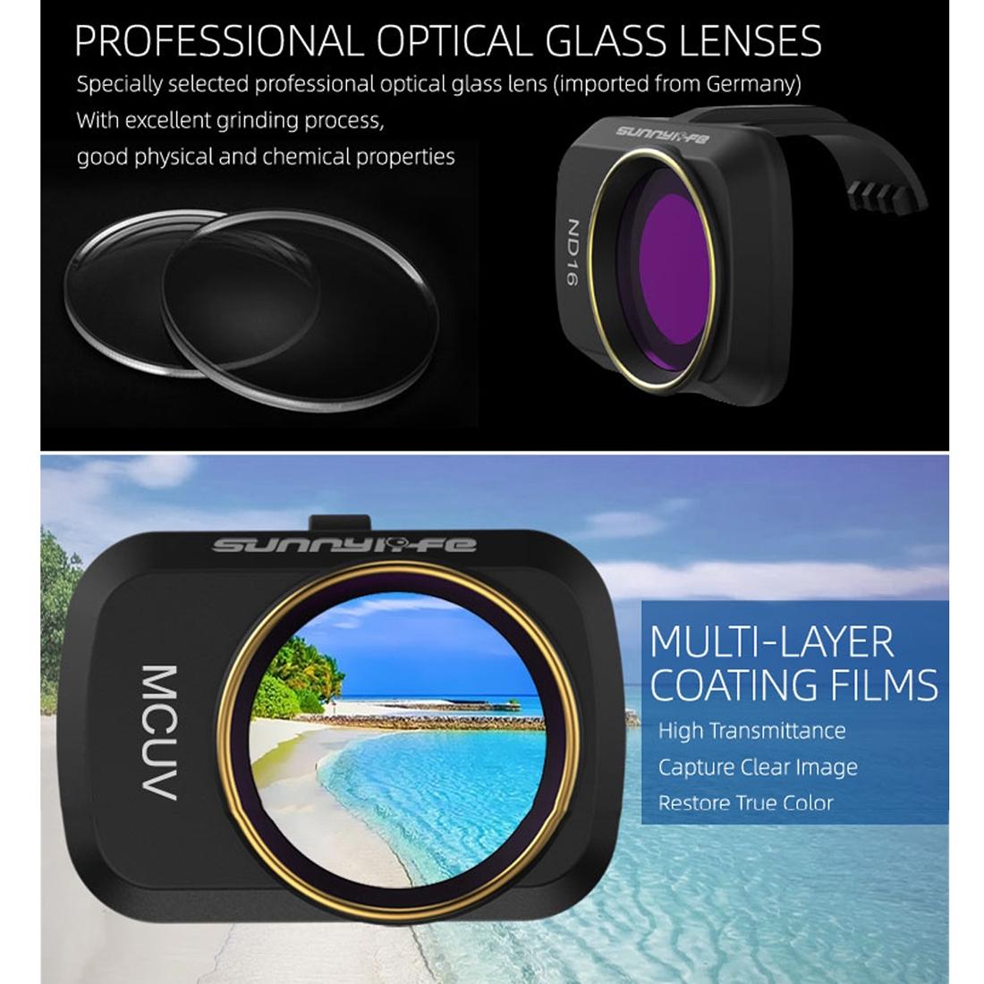 4-in-1 Drone Lens Filter for Dji Mavic Mini / Mini 2 - Mm Fi9256 4