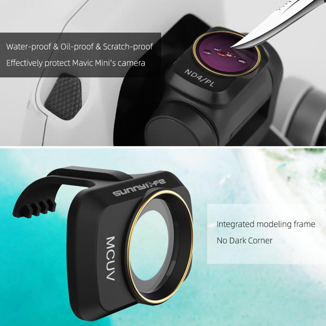 4-in-1 Drone Lens Filter for Dji Mavic Mini / Mini 2 - Mm Fi9256 5