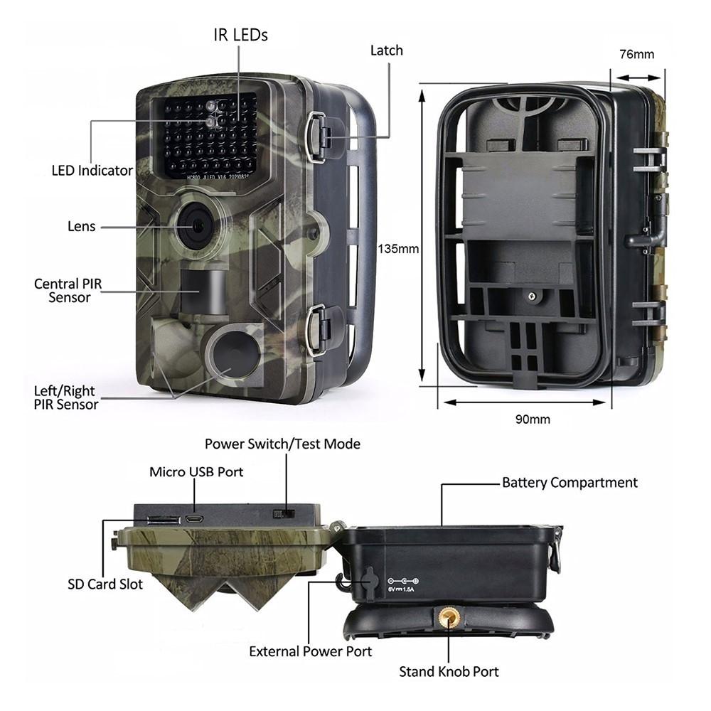 Outdoor Infrared Field Camera for Orchard and Forest Surveillance 4