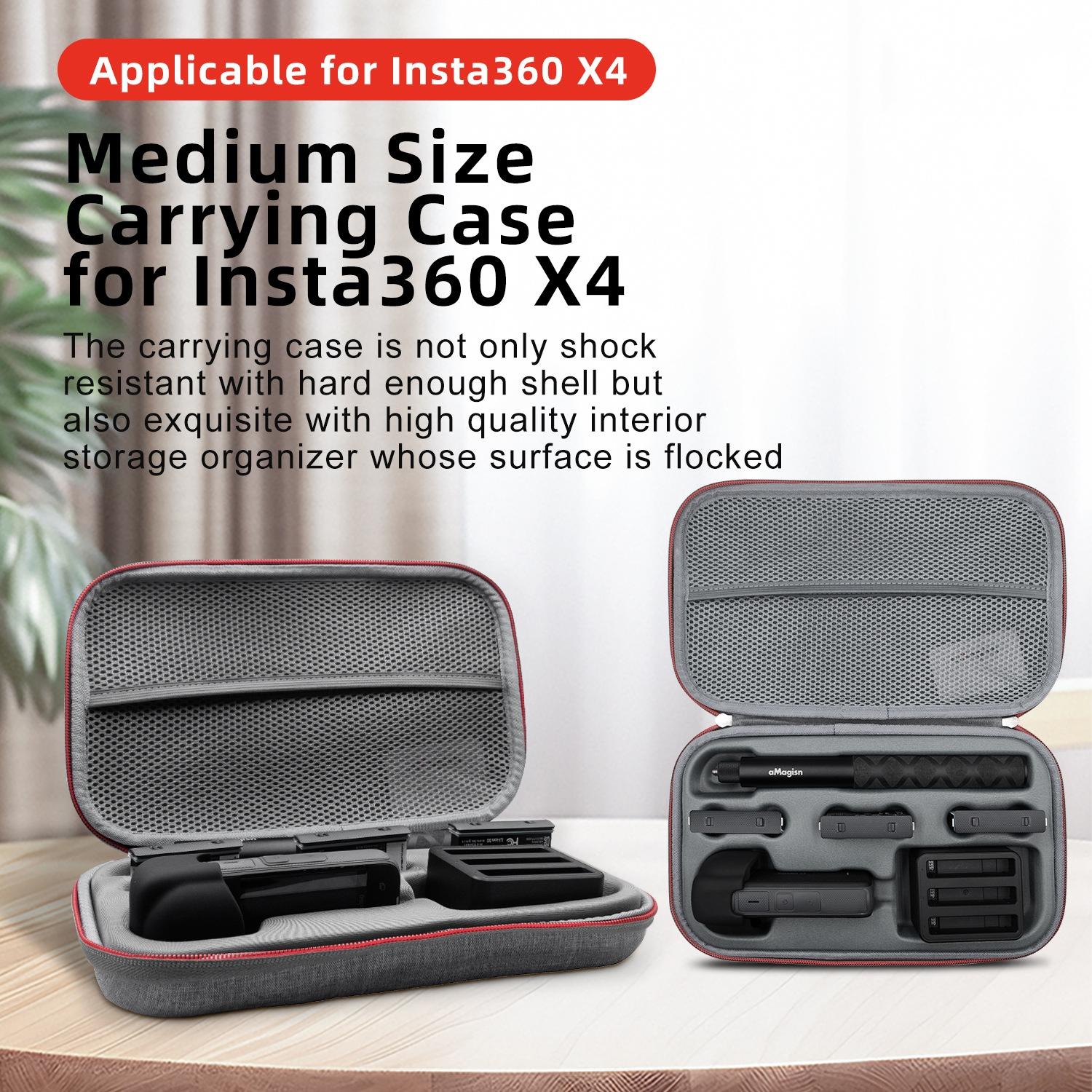 Amagisn Storage Bag for Insta360 X4 - Protective Clutch Case 3