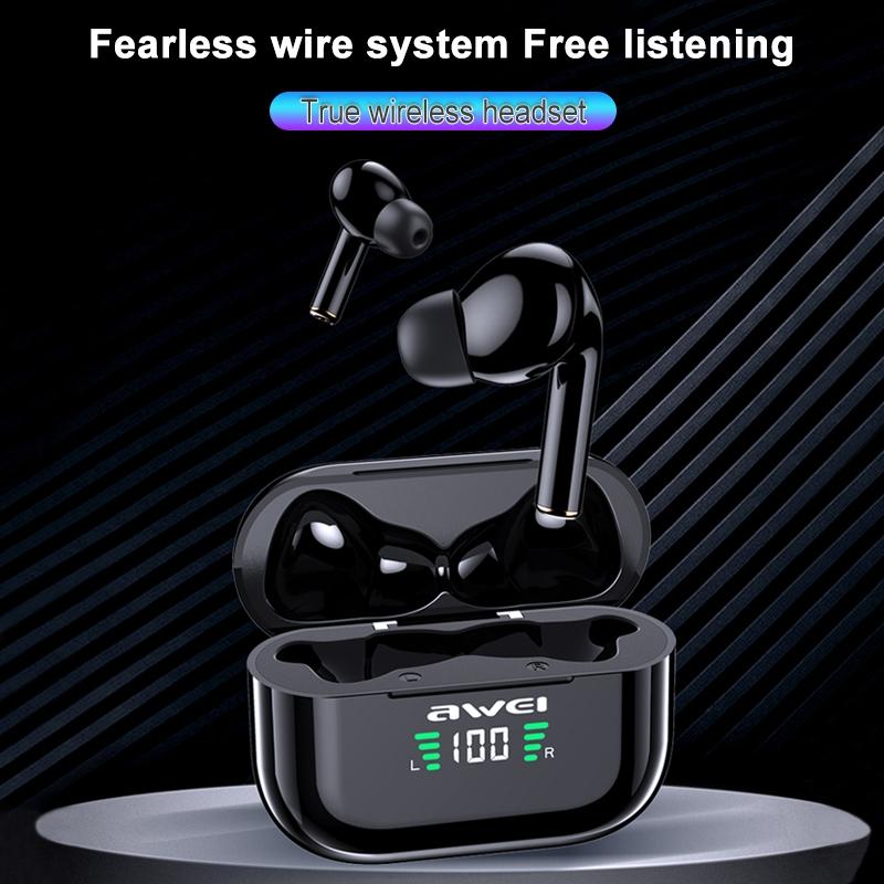 Wireless Tws Headset with Bluetooth 5.0 and Led Display 3
