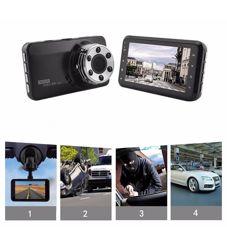 Hd Night Vision Car Dvr with Usb Hidden Recorder and Reversing Video Monitor 3