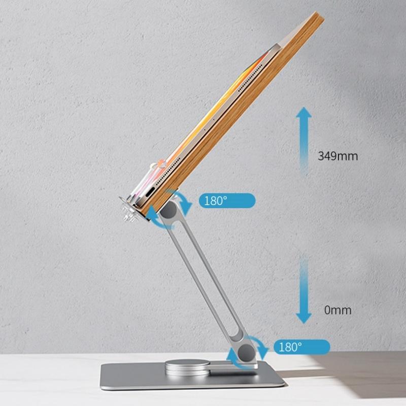 360 Degree Rotating Laptop & Book Stand - Adjustable & Hands-free 5