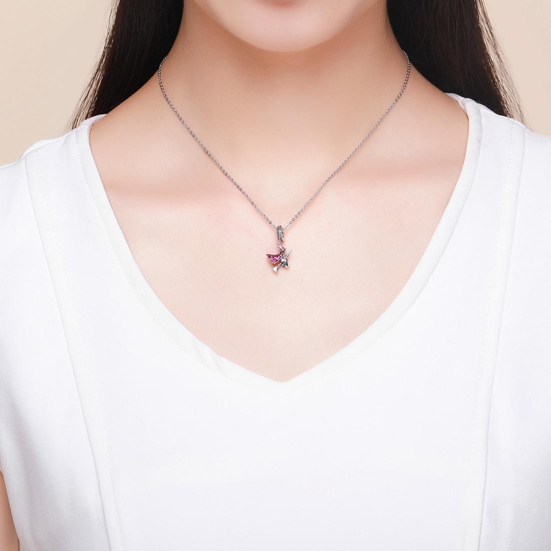 925 Sterling Silver Witch Broom Pendant For Diy Bracelets 8