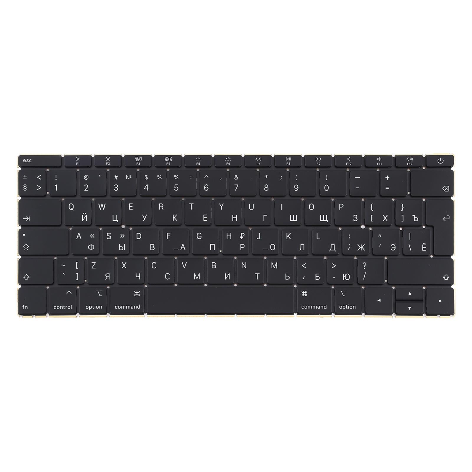 12-inch Russian Keyboard for Macbook Retina - Compatible with A1534 3
