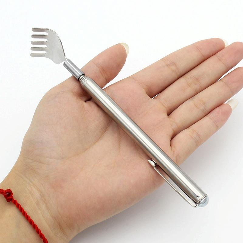 Extendable Back Scratcher Stainless Steel Telescopic Claw Massager 3