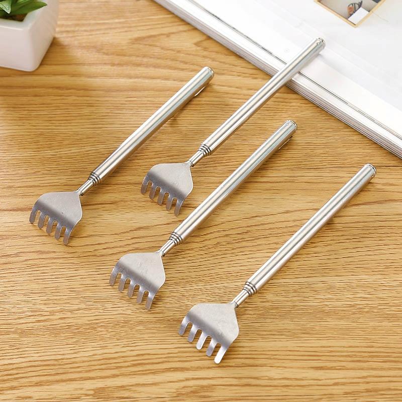 Extendable Back Scratcher Stainless Steel Telescopic Claw Massager 4